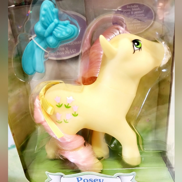 My Little Pony POSEY Figure Classic Earth Ponies & Accessory New - Picture 10 of 12